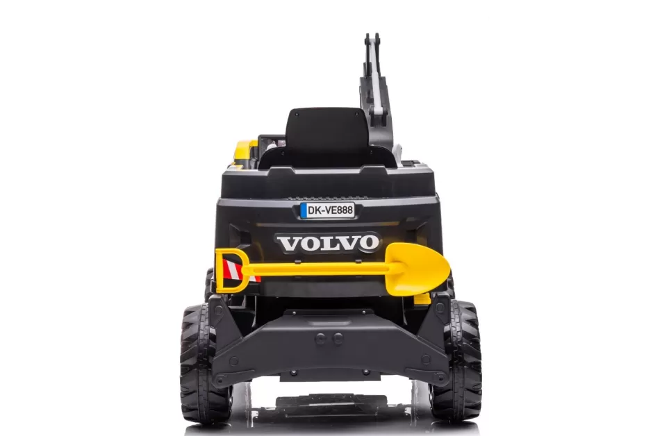 Best Baby Direct Little Riders 12V Volvo Excavator Kids Ride on Car with Electronic Digging Arm