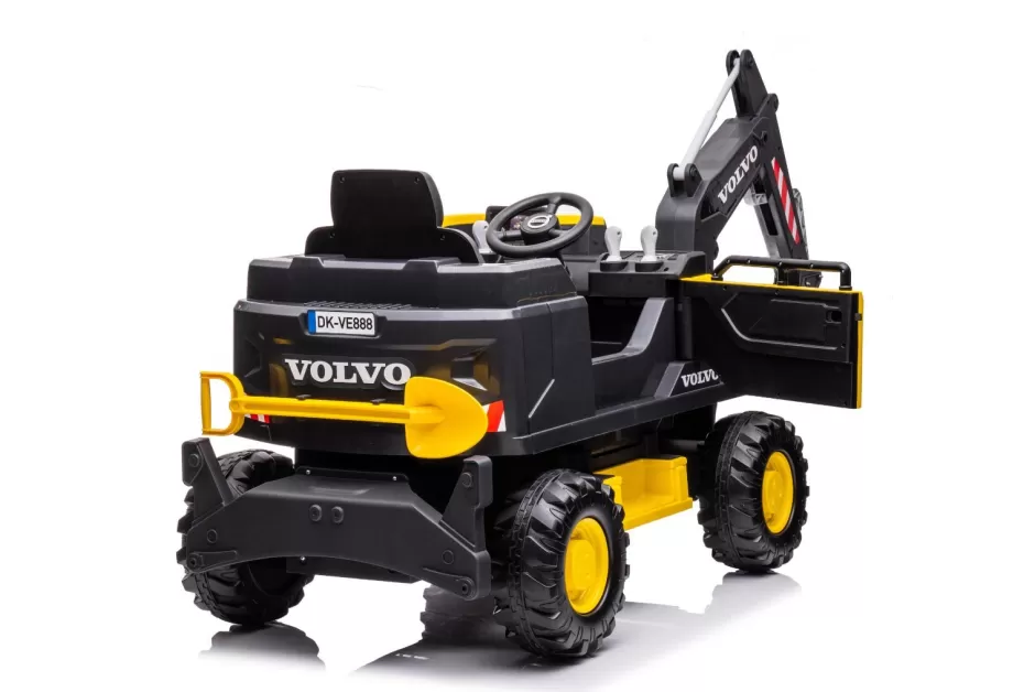 Best Baby Direct Little Riders 12V Volvo Excavator Kids Ride on Car with Electronic Digging Arm