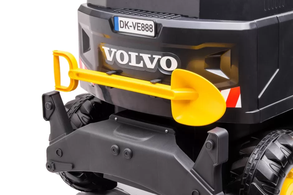 Best Baby Direct Little Riders 12V Volvo Excavator Kids Ride on Car with Electronic Digging Arm
