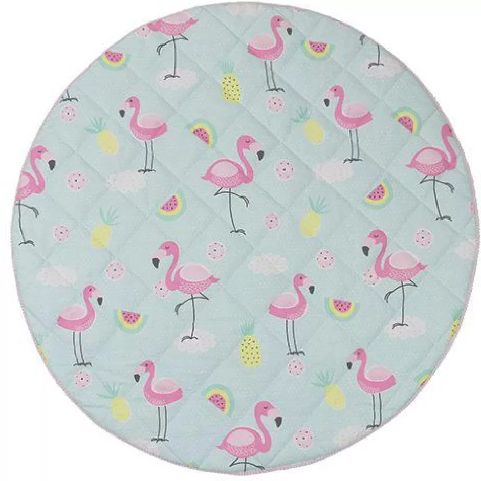 Store Baby Direct Lolli Living Round Play Mat - Flamingo