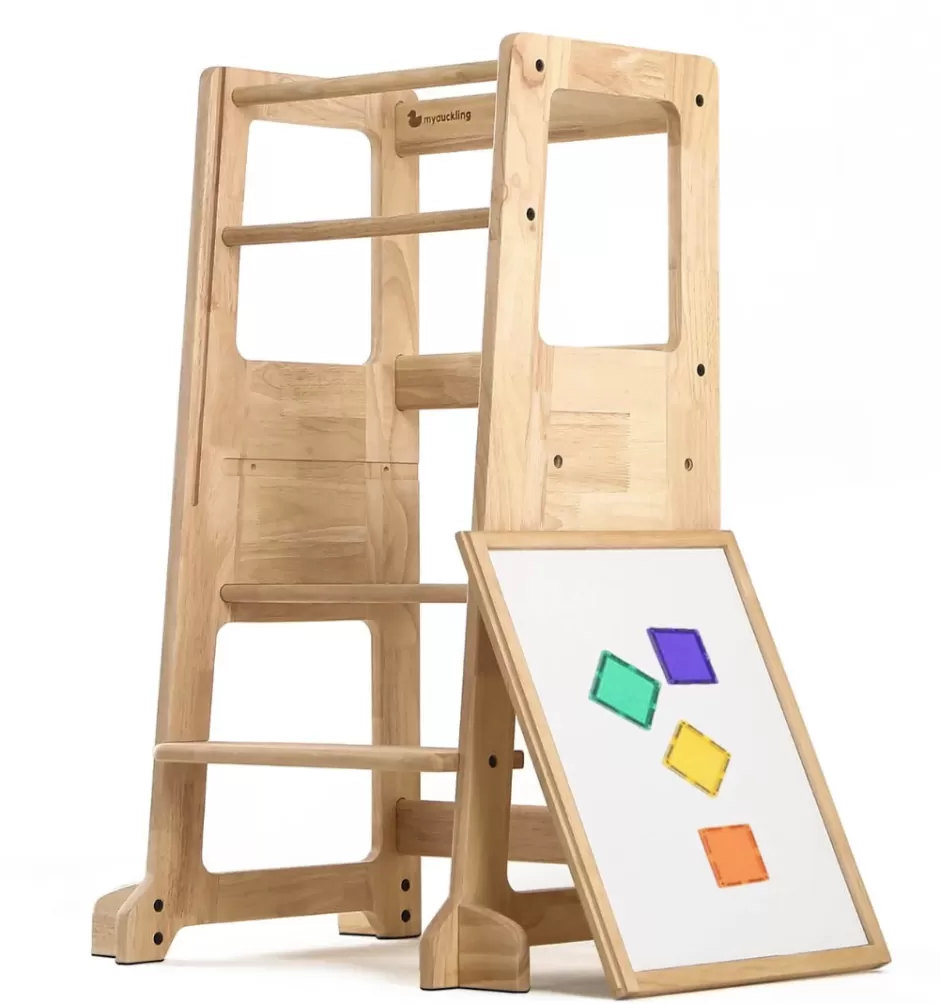 Shop Baby Direct My duckling LOLA Deluxe Solid Wood Adjustable Learning Tower