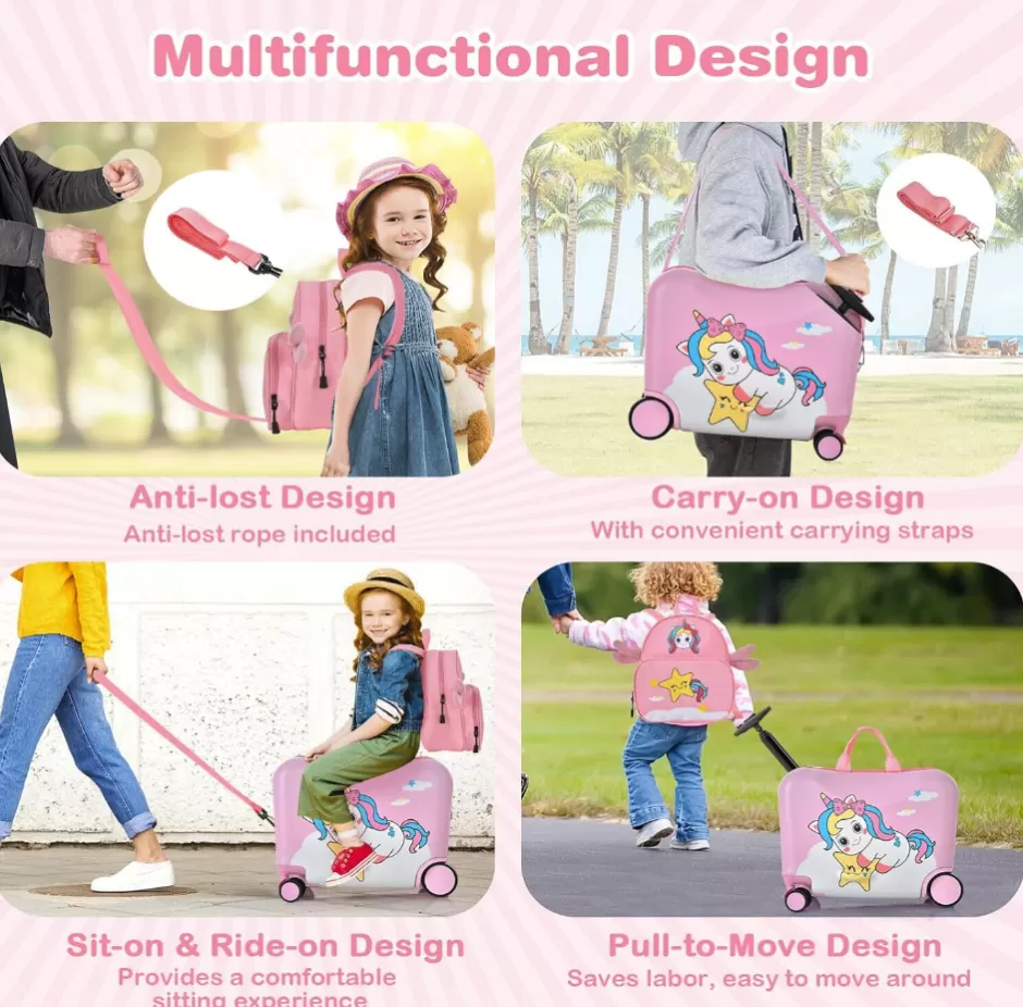 Discount Baby Direct Rever Bebe 2 PCS Kids Luggage Set