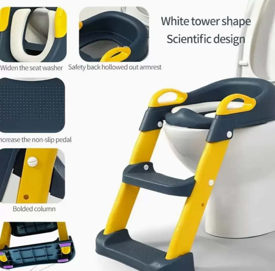 Shop Baby Direct Rever Bebe Children's Step Up Toilet Seat Children's Auxiliary Toilet Ladder