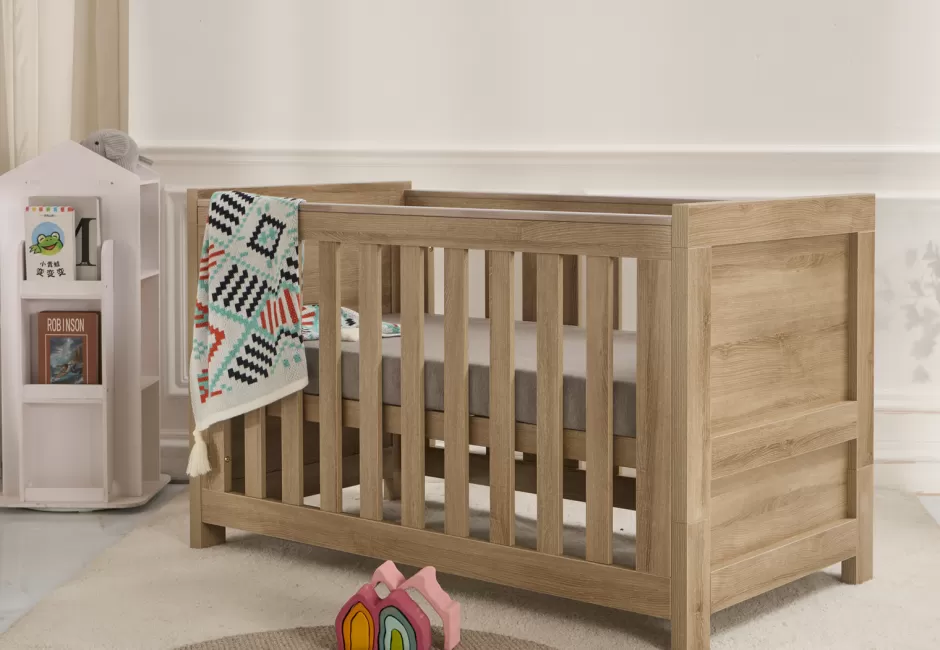 Discount Baby Direct Rever Bebe Classic Cot and Chest Package Ash