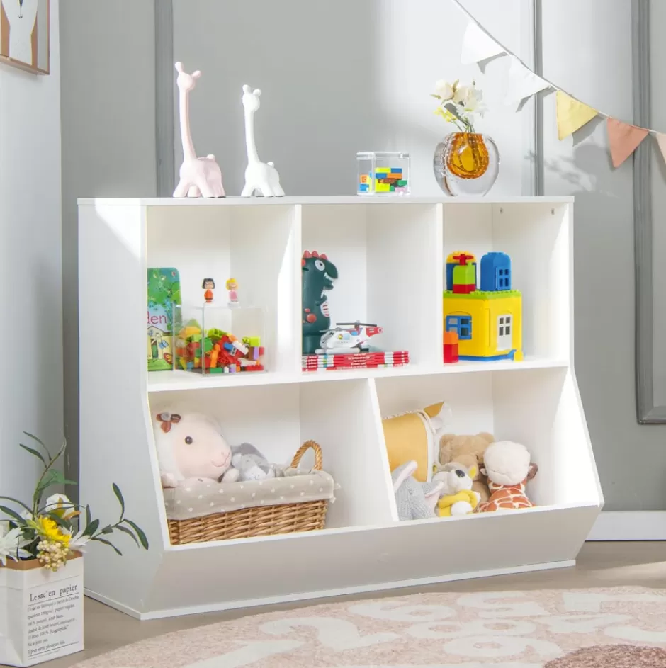 Outlet Baby Direct Rever Bebe 5-Cubby Kids Toy Storage Organizer