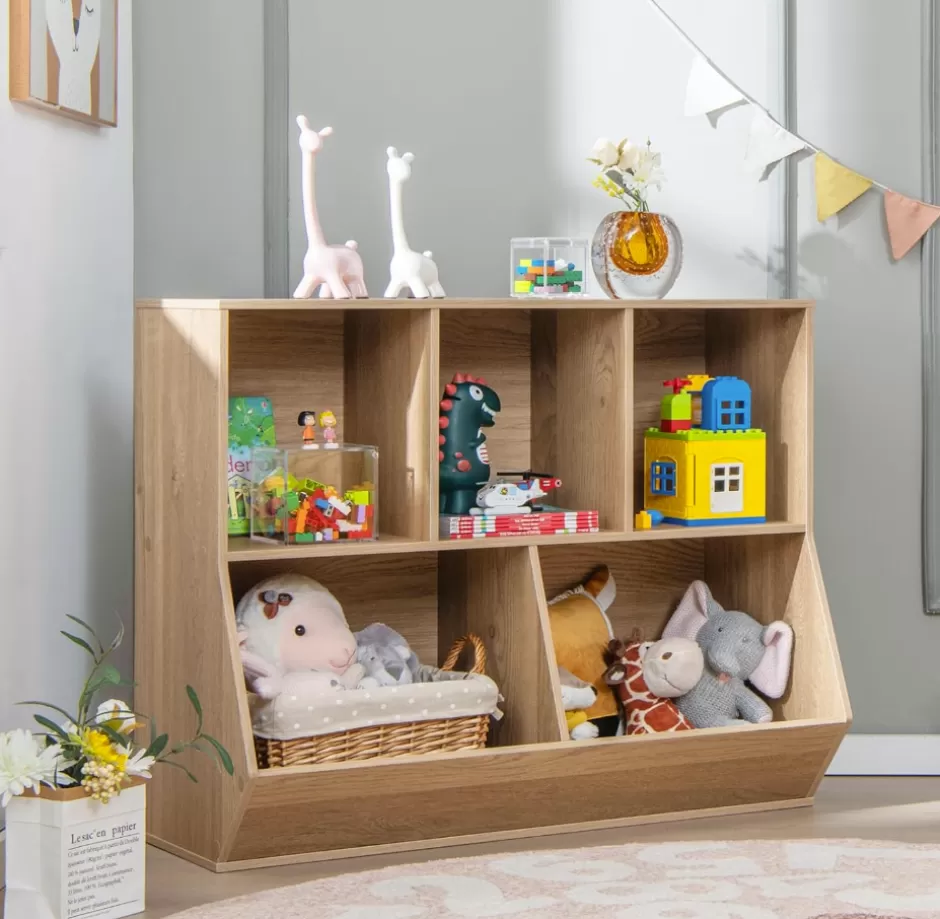 Outlet Baby Direct Rever Bebe 5-Cubby Kids Toy Storage Organizer