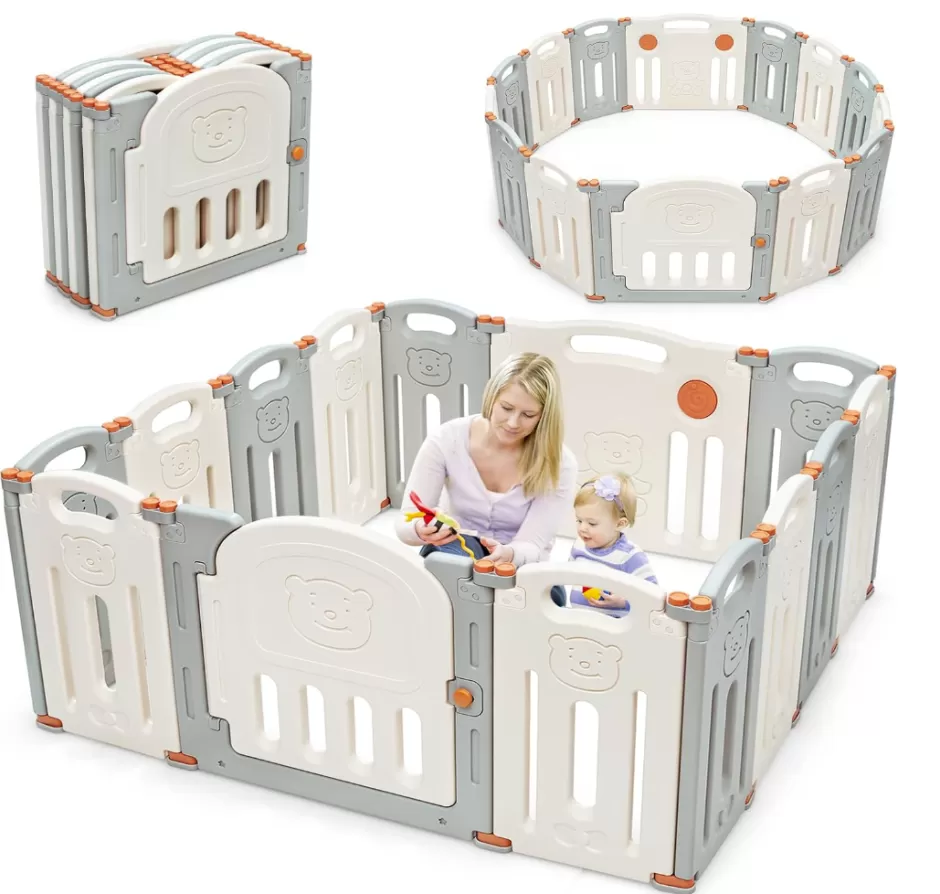 Discount Baby Direct Rever Bebe Foldable Baby Playpen 14 Panels