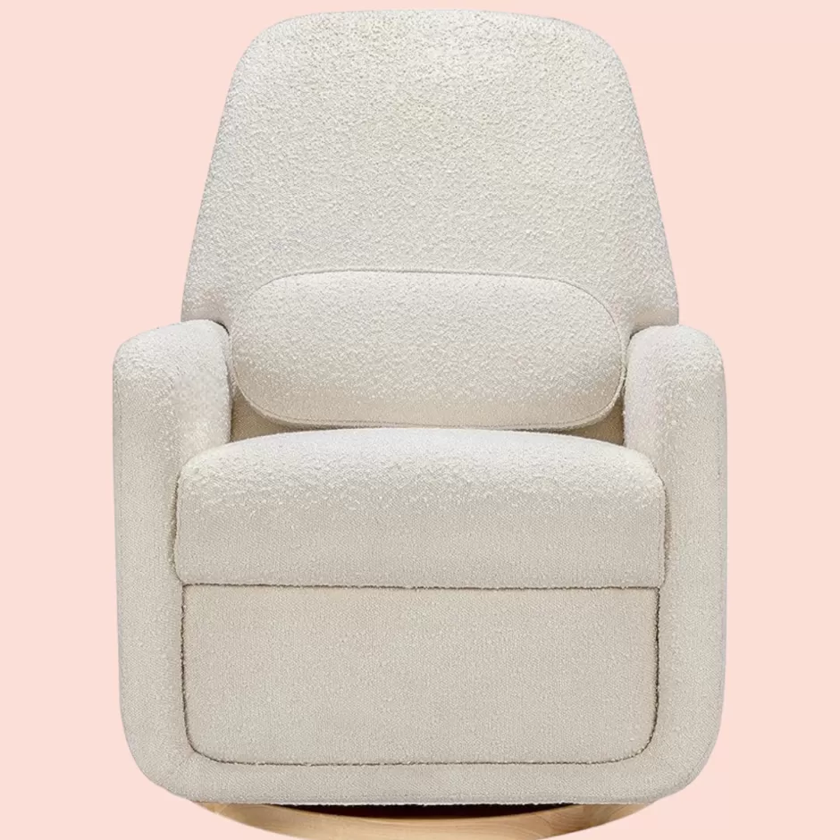Shop Baby Direct Rever Bebe Harmony Electronic Recliner & Swivel Glider in Vanilla Bouclé