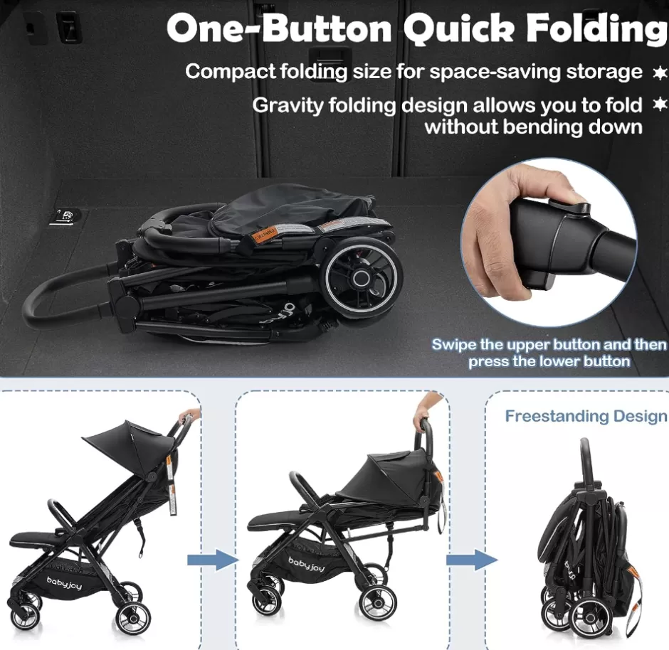 Best Sale Baby Direct Rever Bebe Joy Lightweight Baby Stroller, Compact Travel Stroller