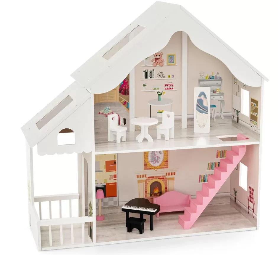 Sale Baby Direct Rever Bebe  Kids Wooden Dollhouse