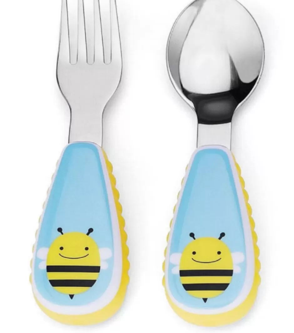 Clearance Baby Direct Skip Hop Zootensils Fork & Spoon