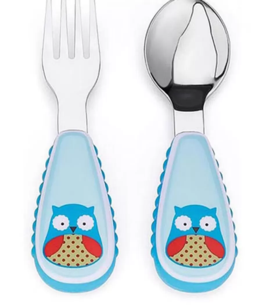 Clearance Baby Direct Skip Hop Zootensils Fork & Spoon