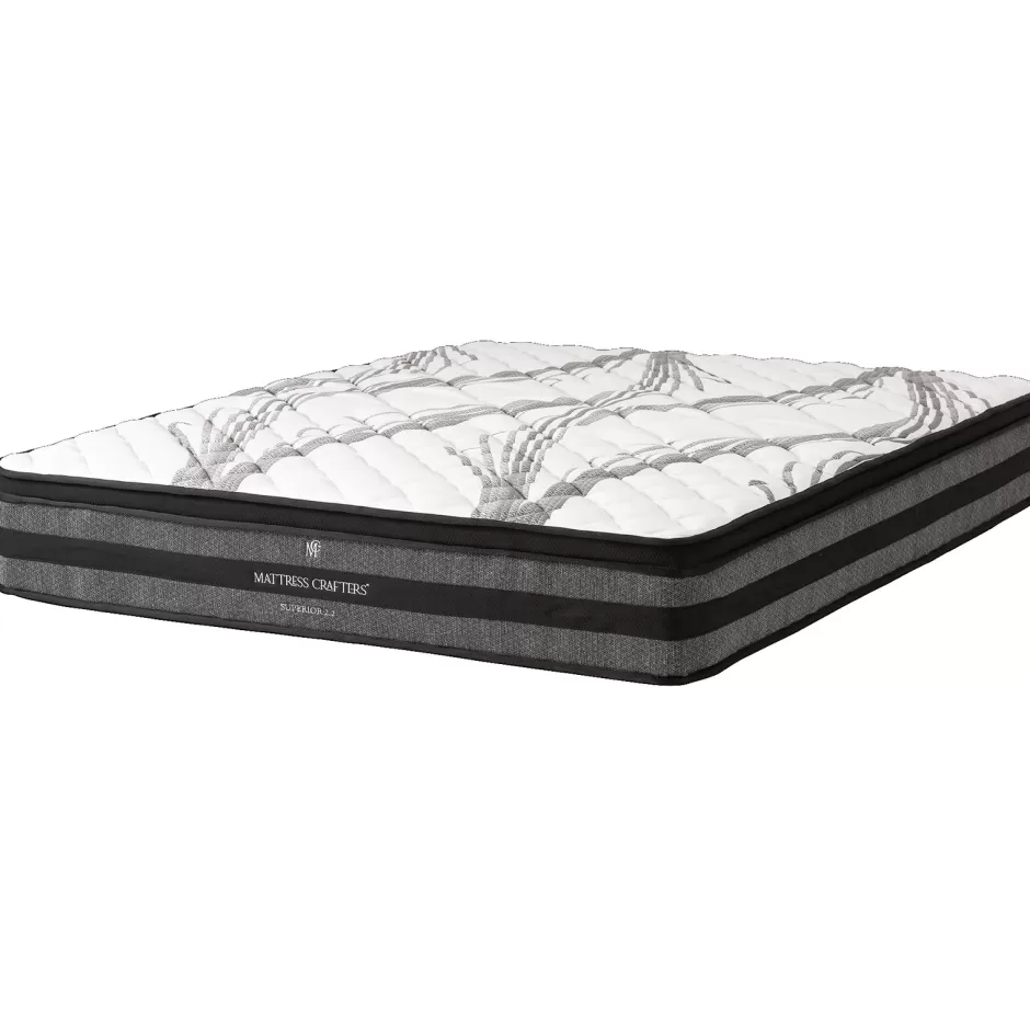 Clearance Baby Direct 2.2 Superior King Single Mattress 7 Zone Pocket Spring Memory Foam