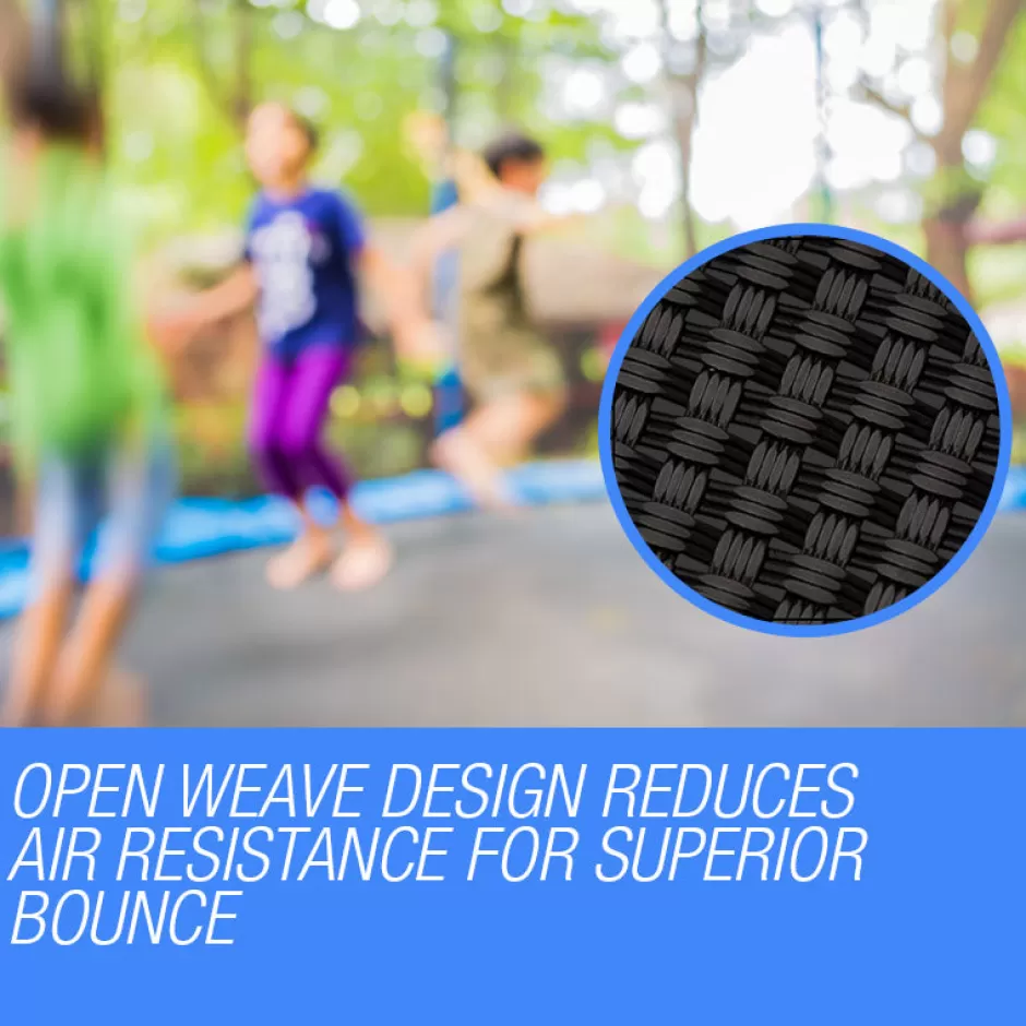 Store Baby Direct UP-SHOT 12ft Replacement Trampoline Mat - 72 Spring Round Spare Foot Parts