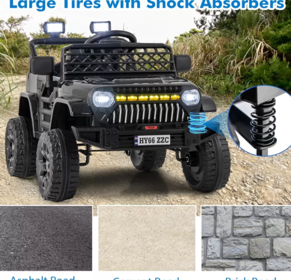 Clearance Baby Direct 12V Kids Ride on Jeep Electric Toy Car with Remote Control