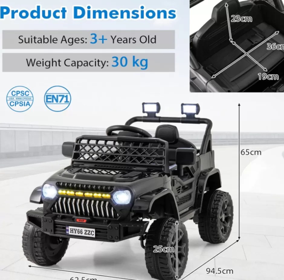 Clearance Baby Direct 12V Kids Ride on Jeep Electric Toy Car with Remote Control