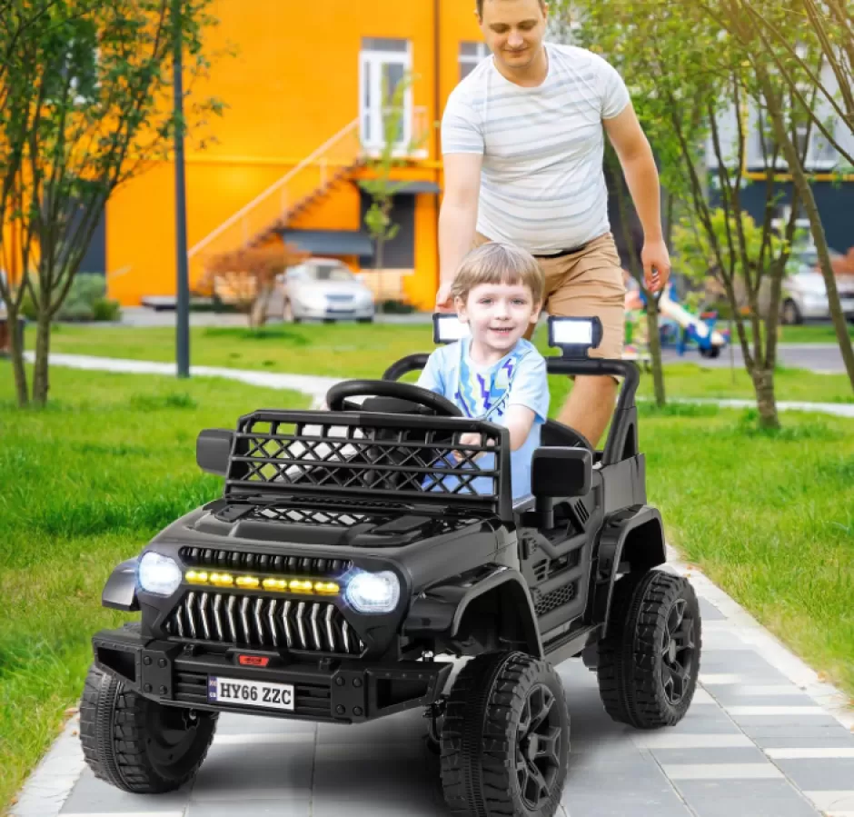 Clearance Baby Direct 12V Kids Ride on Jeep Electric Toy Car with Remote Control