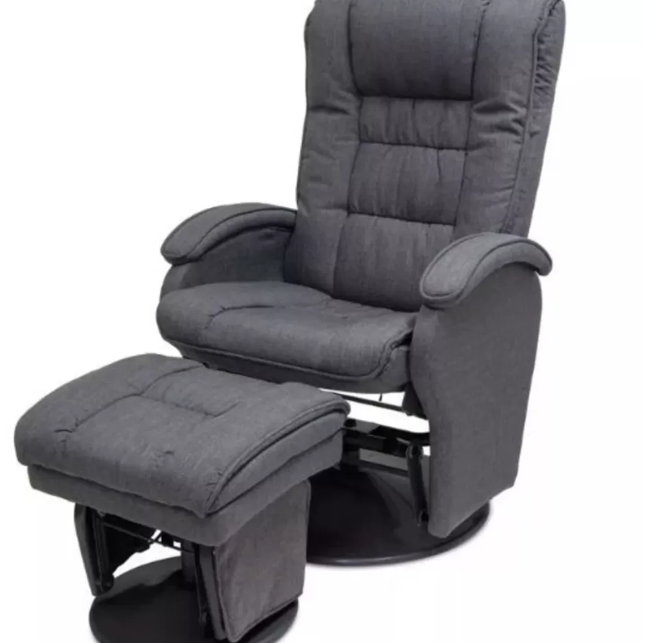 Discount Baby Direct Valco Baby - Eurobell Glider - Oyster Grey (Pre Order For Mid Nov)