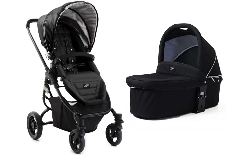 Cheap Baby Direct Valco Baby Snap Ultra P Stroller with Q bassinet - Midnight