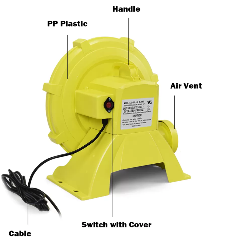 Best Sale Baby Direct 750W Commercial Air Blower Pump Fan for Inflatable Bounce House