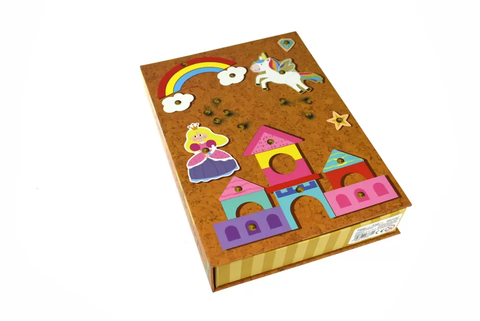 Flash Sale Baby Direct WOODEN UNICORN TAP A SHAPE IN BOOKCASE