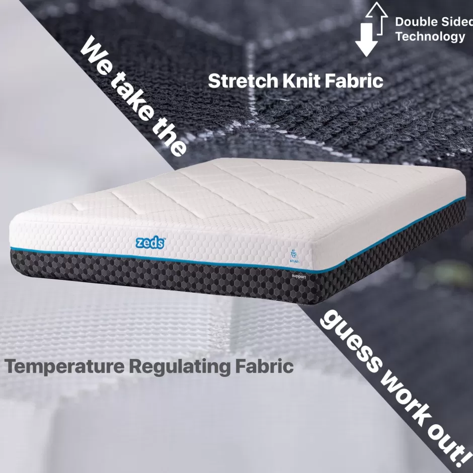 Online Baby Direct Z4 King Single Mattress Hybrid 5 zone Pocket Spring Cool Gel Memory Foam
