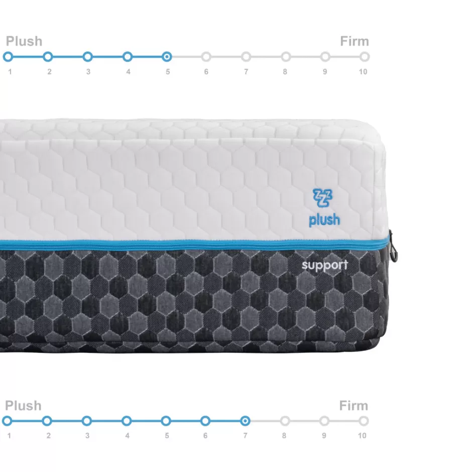 Online Baby Direct Z4 King Single Mattress Hybrid 5 zone Pocket Spring Cool Gel Memory Foam